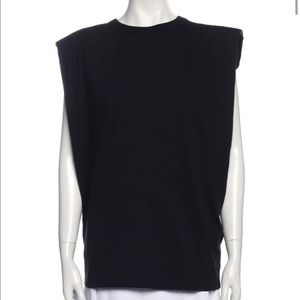 The Frankie Shop Crew Neck Sleeveless Top